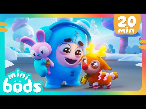 Will Lulu find the Snowhoof? | Minibods | Preschool Cartoons