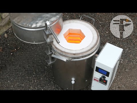 Metal melting furnace 1200°C