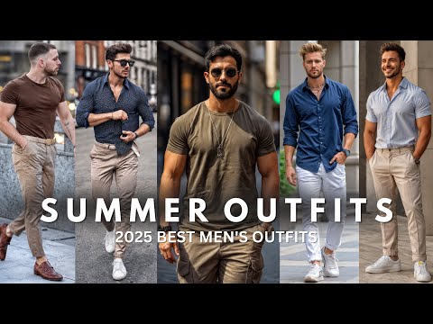Latest Summer Outfits For Men 2025 | Men's Fashion Ideas | Casual outfit Ideas For Men