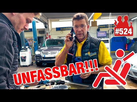 SKANDAL!! 🤬 Werkstatt überklebt Airbag-Warnlampe, weil sie Fehler nicht findet! 😡