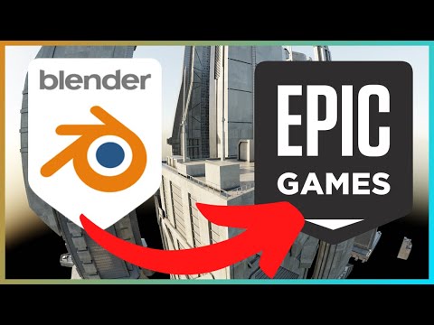 Blender to Unreal Engine 5 tutorial - Export Material and Mesh