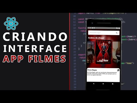 Criando interface App de filmes com React Native