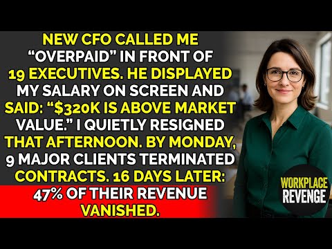 New Boss Called Me OVERPAID in Front of Everyone—Two Weeks Later, His Company Collapsed | Corporate