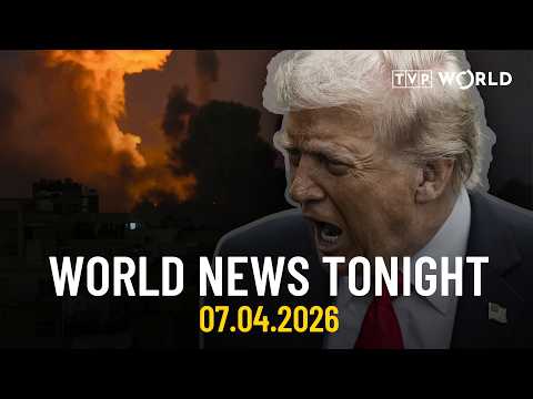 Trump: ”A whole civilization will die tonight,” unless Iran opens Hormuz Strait | World News Tonight