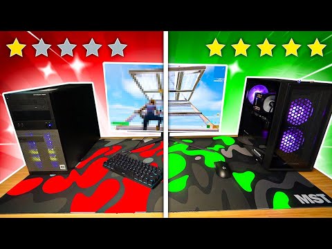 1 Star vs 5 Star Gaming PC in Fortniteβ¦