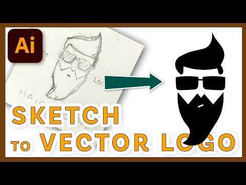 Create Logo in Illustrator on the iPad from a Sketch - Step by Step Tutorial
