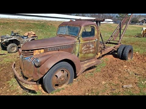 Will it run after 35 years 1946 Chevy boom truck
