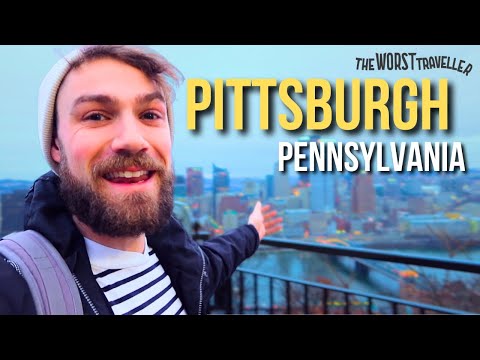 British Guy in Pittsburgh, Pennsylvania - Travel Vlog (Mt Washington, Randyland, Museums + more)