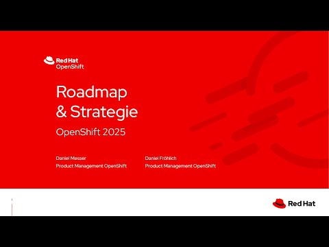 Daniel & Daniel - What's coming to OpenShift
