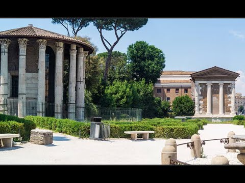 The oldest surviving Roman temple (Forum Boarium narrated tour 4K)