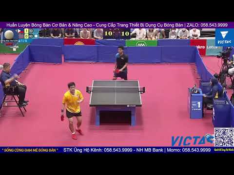 John Misal (Long Pips OX) vs Phakpoom Sanguansin | Table Tennis Sea Games 33
