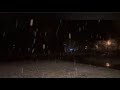 Snowfall in Santa Rosa County, Florida
