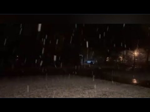 Snowfall in Santa Rosa County, Florida