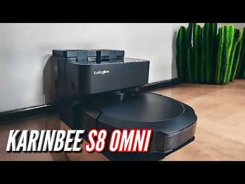 Робот Пылесос. KaringBee S8 OMNI. АКТУАЛЕН ДЛЯ ЗИМНЕЙ ГРЯЗИ. Моет и Убирает