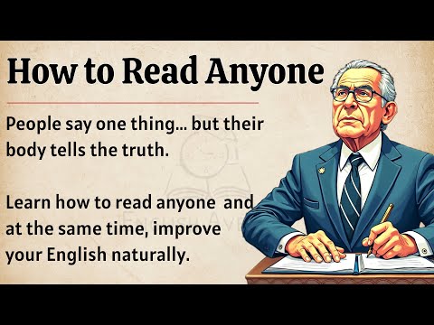 How to Read Anyone Instantly - Psychology Tips || Graded Reader || Improve Your English Skills ✅