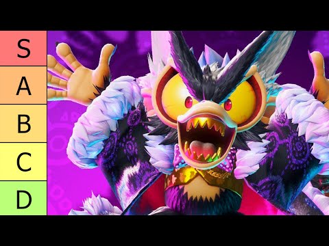 Donkey Kong Bananza - Boss Fights Tier List