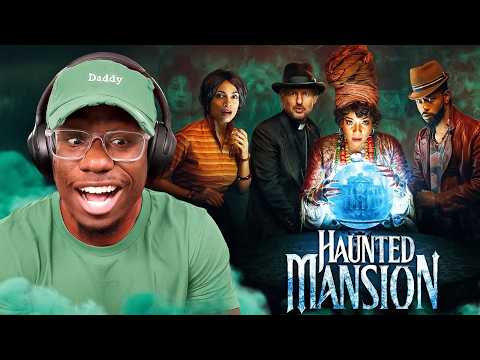 Watching *HAUNTED MANSION* For The FIRST Time & Its Hilarious!