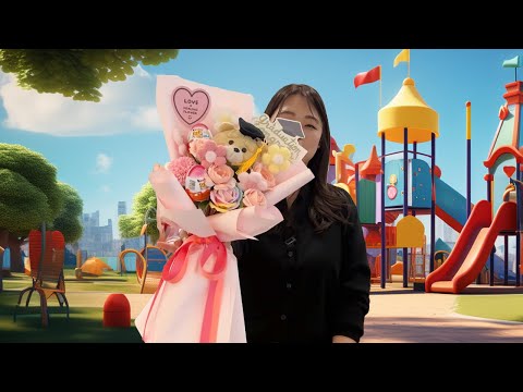 어린이들이 좋아하는 인형 꽃다발 만들기! (feat. 킨더조이)