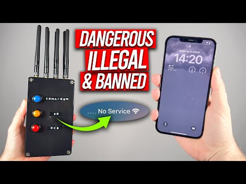 Jamming Mobile Phone Signals In Public Places!