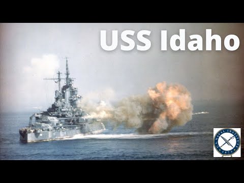 When Battleship Idaho Fired Every Round in Her Magazine