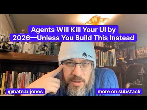 Agents Will Kill Your Ul by 2026--Unless You Build This Instead