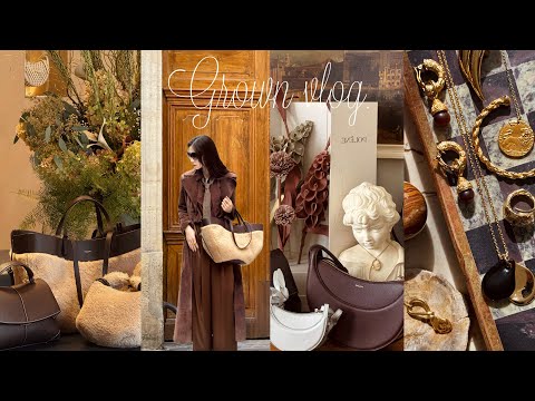 【vlog】パリジェンヌに大人気の『POLÈNE』表参道へ🇫🇷 最近の購入品と、秋のファッション🍂 ペニンシュラホテルでアフタヌーンティー | 秋服 | 日常