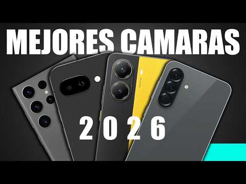 📷Los 5 Mejores CELULARES Con MEJOR CÁMARA BARATOS en 2026🤑