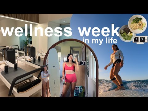a "wellness" week in my life (workouts, cooking, + healthy habits)