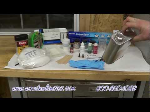 Making Polyester Resin Pen Blanks