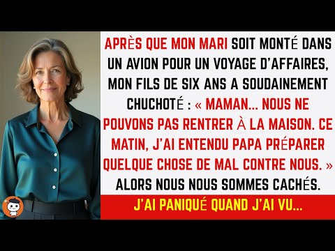 Mon fils m’a dit de ne pas rentrer à la maison… puis j’ai découvert ce que son père préparait