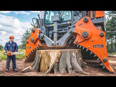 The Fastest and Largest Woodworking Giant in the World | Huge and Dangerous Saws! #78