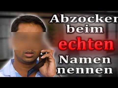 Betrüger beim echten Namen nennen