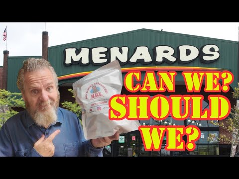 Can We Build Our Own MRE at Menards?