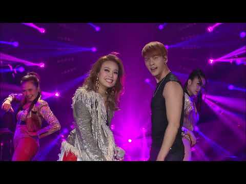 容祖兒Joey Yung、陳偉霆William Chan热脸贴舞《加大力度》，超然Live。