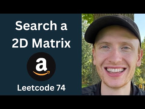 Search a 2D Matrix - Leetcode 74 - Binary Search (Python)