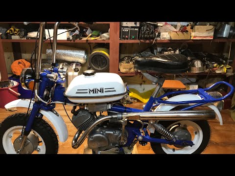 Восстановление (реставрация) Рига Мини, Riga Mini, Мини мокик, Рига 26 (30) мини, Часть 5