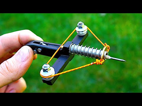 Making a Micro Spring Crossbow