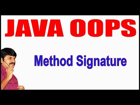 Java Tutorials || Java OOPS  || Method Signature || by Durga Sir