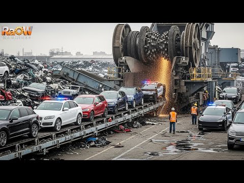 30 Most Insane Shredding & Crushing Machines That Obliterate Everything |  Scrap Processing #15