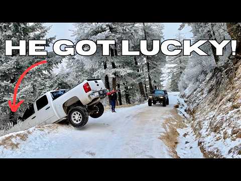 STEEP, ICY Recovery & I Didn't Help AT ALL!