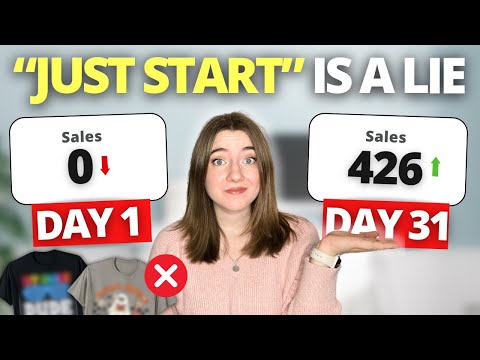 Your Print on Demand Business WON'T Make Money Until You Fix THIS (My 7 Step Plan)