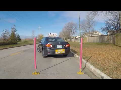 How to Parallel Park with Poles (Cones) to Pass Your Driving Test 2022