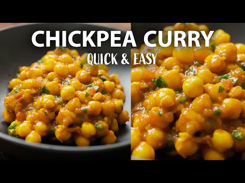 CHICKPEA CURRY Recipe | Easy Vegetarian and Vegan Meals