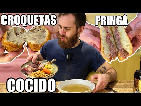 Cocido, Croquetas y Mollete de Pringá, 3 Recetas Perfectas