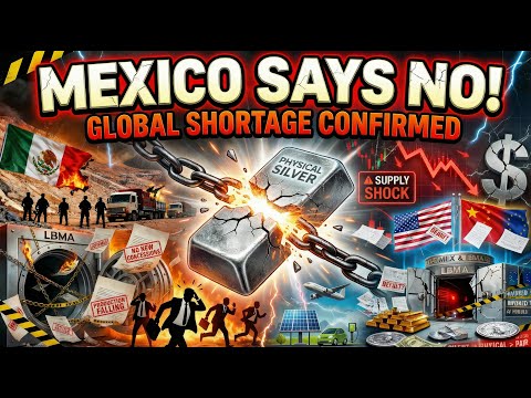 Mexico Just BANNED Silver Exports? | The Supply Shock Is Here