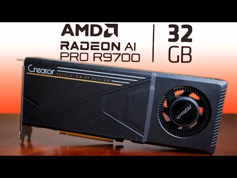 Review AMD AI PRO R9700 32GB vs RTX 4090 AI & Gaming