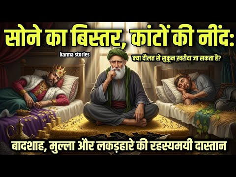 क्या दौलत से सुकून ख़रीदा जा सकता है?🤯 | बादशाह, मुल्ला और लकड़हारे की दास्तान Mulla nasiruddin story
