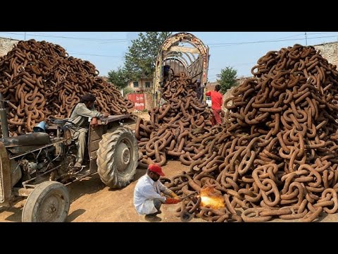 Top 5 Pakistani industrial processes of Scrap Metal recycling And Mass Production | How's it's made 
