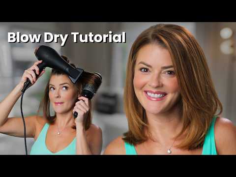 How To Blow Dry Your FINE Hair. The PERFECT Blowout