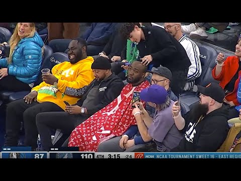 Getting A Haircut During NBA Game!